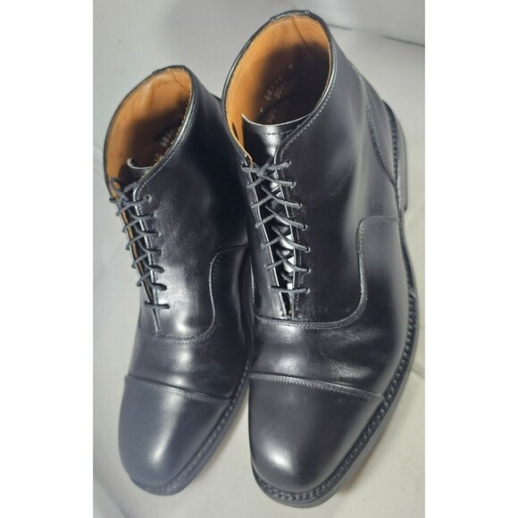 Allen Edmonds Men\'s Brantley Park Avenue Black Leather Cap-Toe Dress B Size 5.5E main image 5